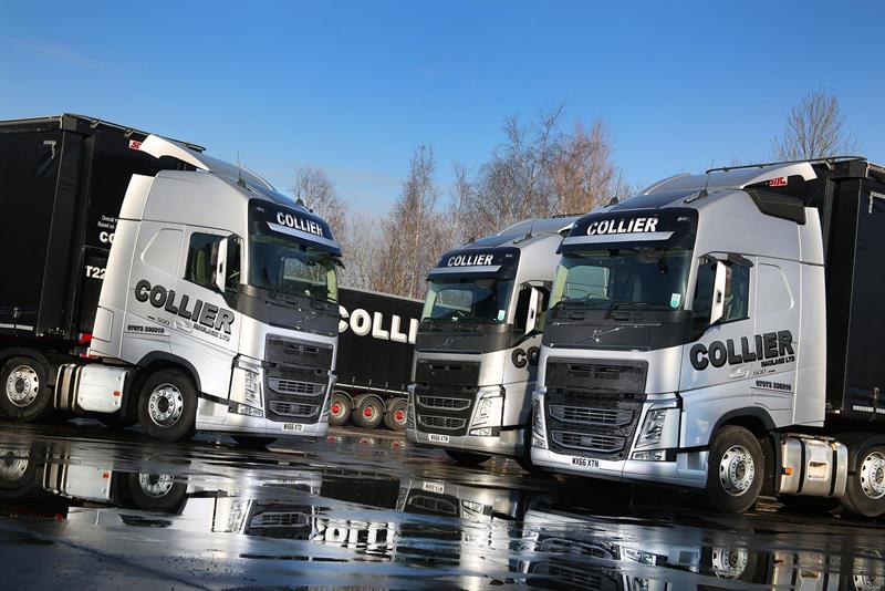 Collier Haulage trucks